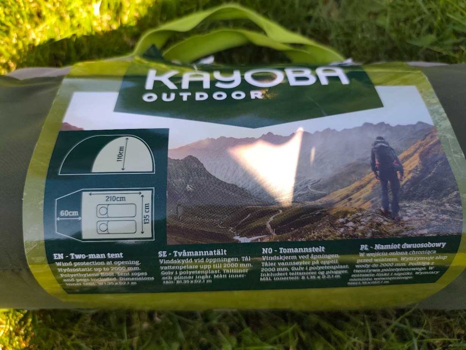 Namiot dwuosobowy Kayoba