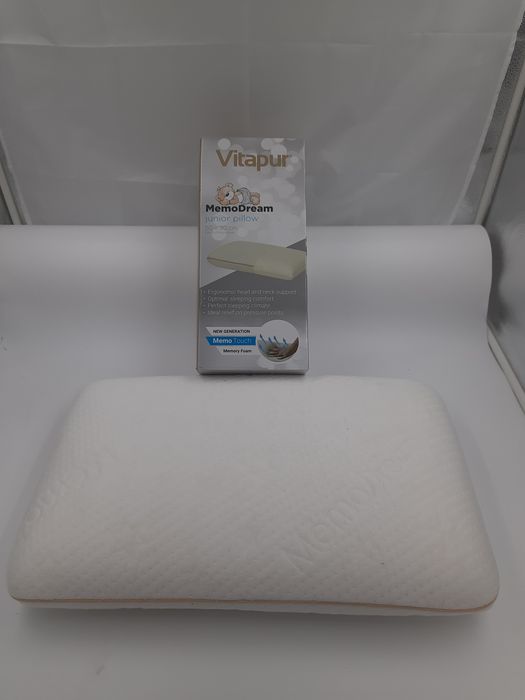 VITAPUR DZIECIĘCA poduszka ortopedyczna  50x30 cm  FOAM PIANKA PAMIĘCI