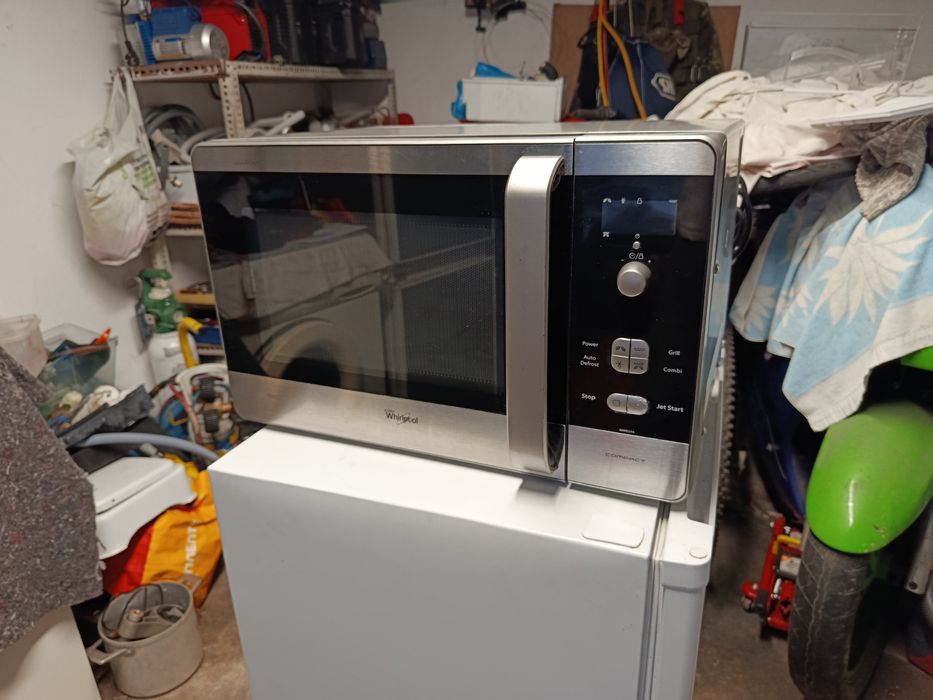 Vendo microondas com grill Whirlpool