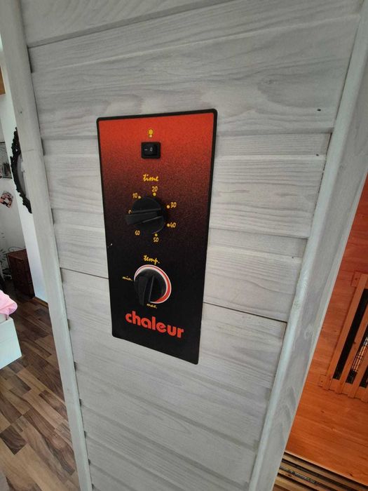 Sauna infrarot infrared na podczerwień biała 2-3 os drewniana MOCNA