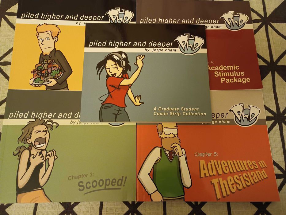 Banda desenhada Piled Higher and Deeper (PhD Comics)