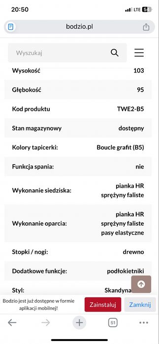 Kanapa stan idealny