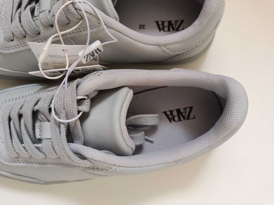 Шкіряні кеди кросівки Zara 29 35