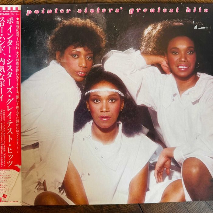 Pointer Sisters	Greatest Hits	EX+/EX+	Japan Obi LP	1982	planet	P-11279