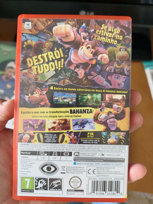 Donkey Kong bonanza Jogo nintendo switch 2