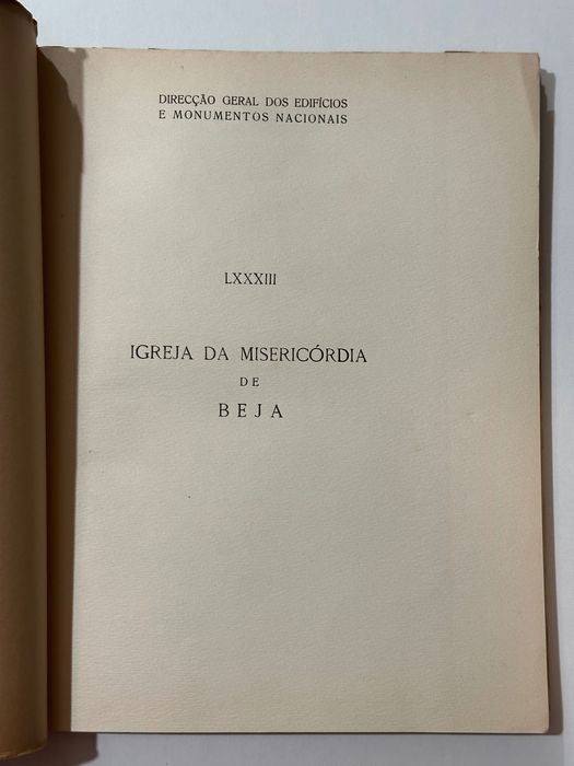 Boletim da DGEMN - Igreja da Misericórdia – Beja (83)