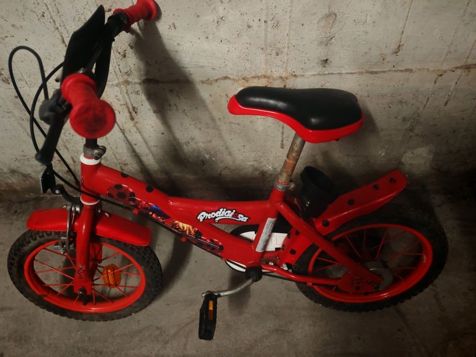 bicicleta criança 6 anos lady bug