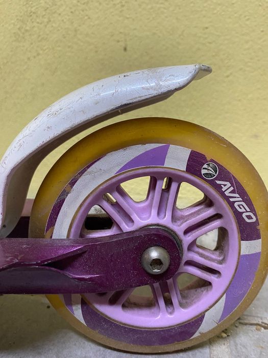 Patinete dobrável e ajustável para lazer