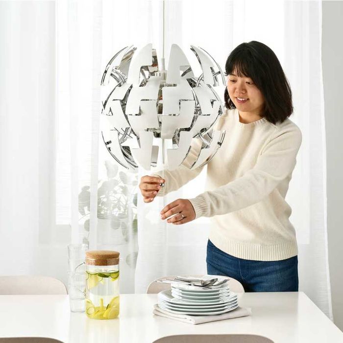 IKEA PS 2014
Lampa wisząca, biały/srebrny, 35 cm