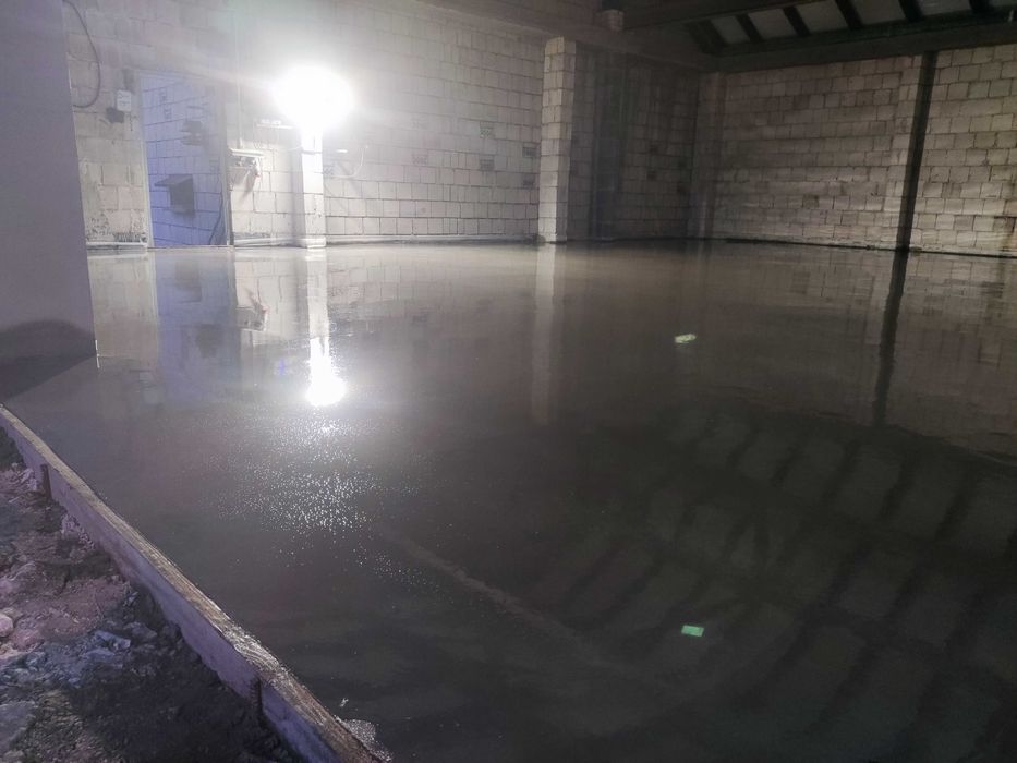 Posadzki przemysłowe, wylewki