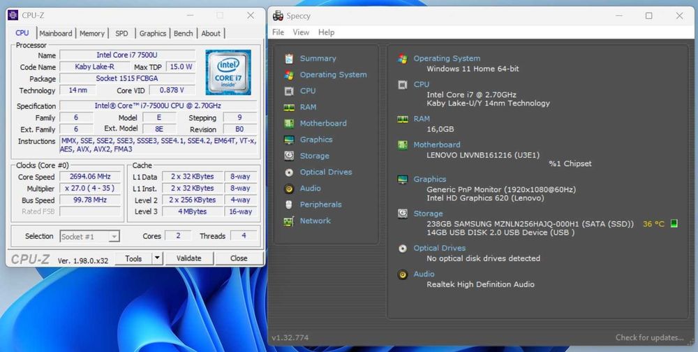 PC Portátil Lenovo Yoga i7 TouchScreen