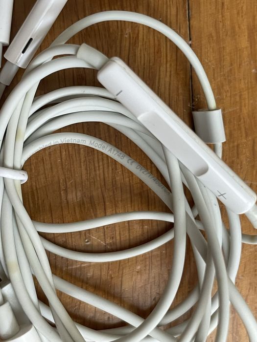 Оригінал Наушники Гарнітура Apple lightning з комплекта iPhone Earpods