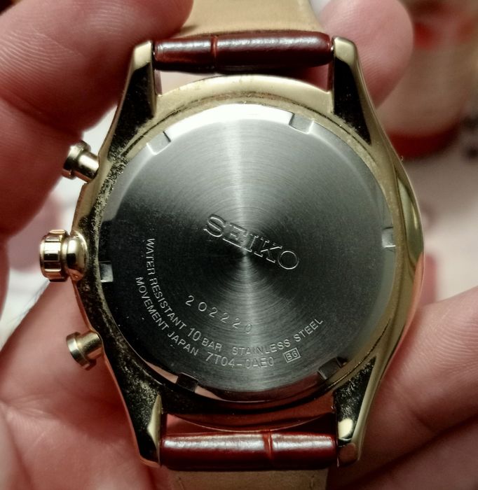 Relógio de homem Seiko SPC088P1 e bracelete a estreiar