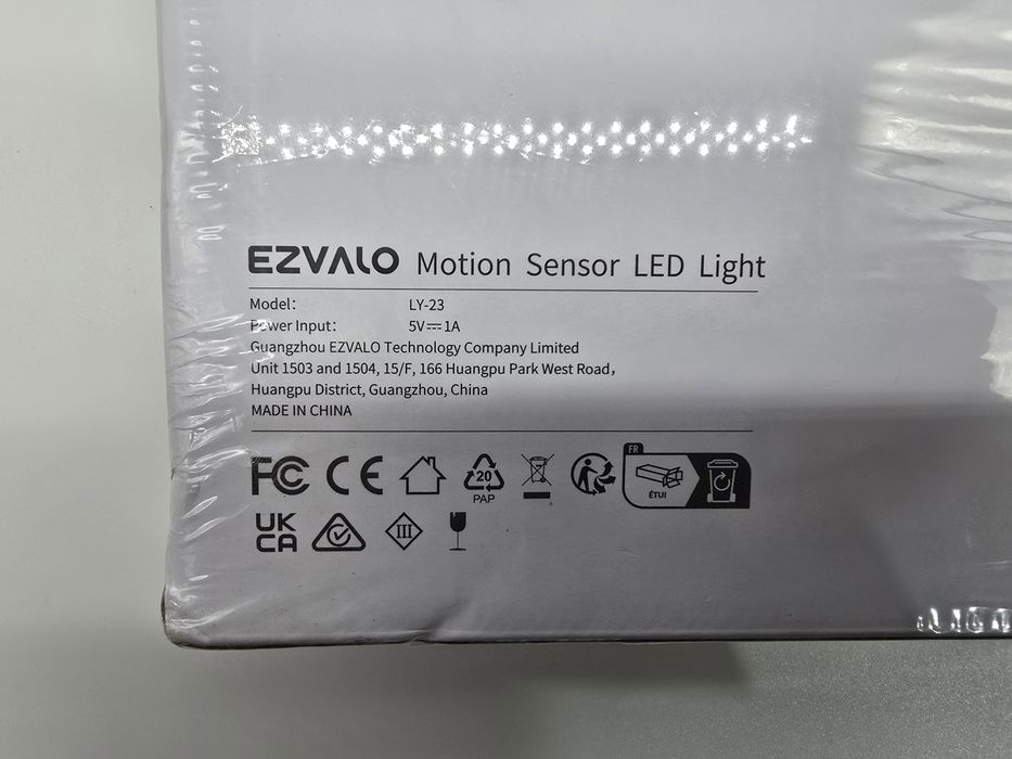 Luz LED da EZVALO com sensor de movimento novo