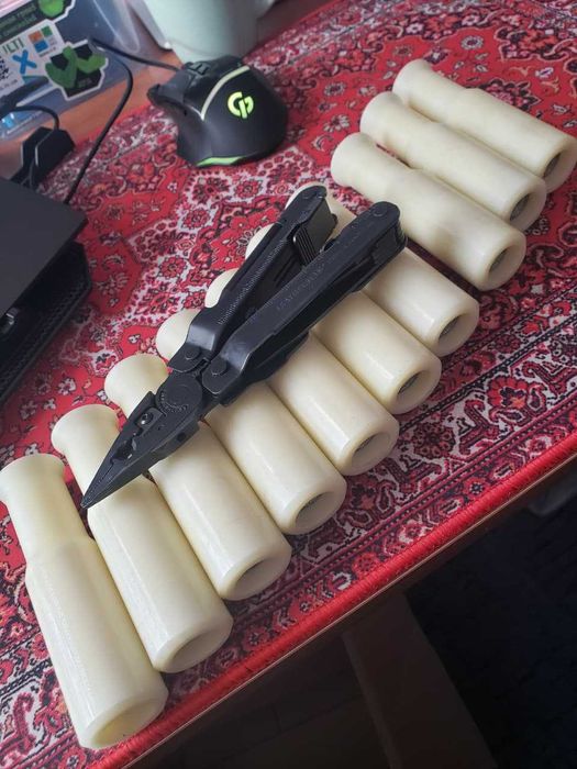 Ручка на двох підшипниках для крючка