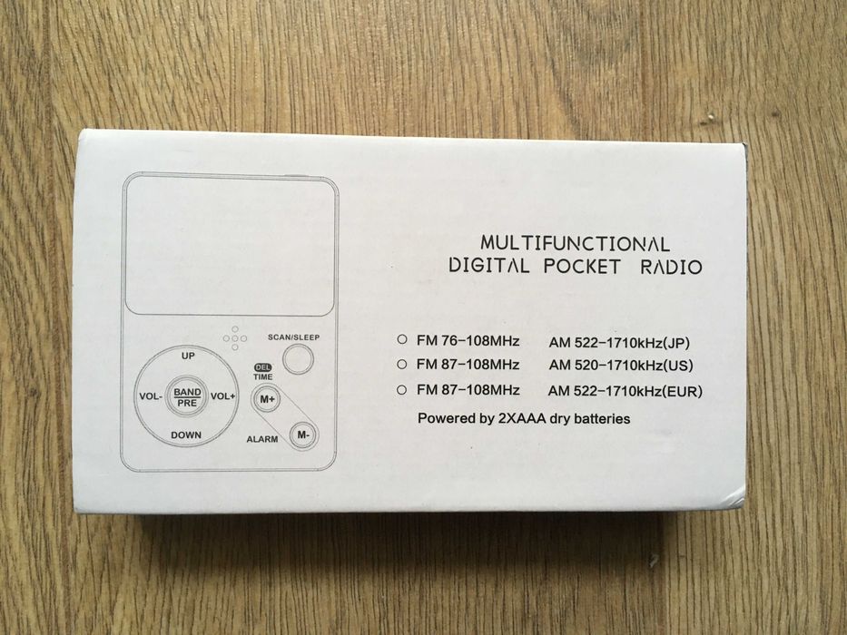 Radio Mini kieszonkowy odbiornik radio AM,FM- NOWE !!!