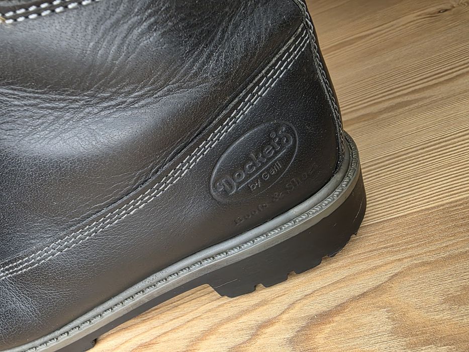 Trapery skórzane Dockers, trzewiki workery jak Timberland. Rozmiar 42.