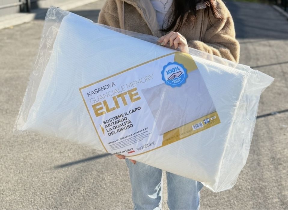 Ортопедична італійська подушка меморі Kazanova