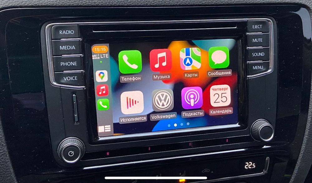 Магнітола VW Composition Media Passat B7 Jetta CC NMS Tiguan CarPlay