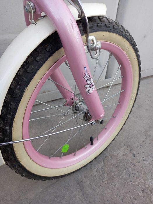 Дитячий велосипед для дівчини 16" (4-6років).