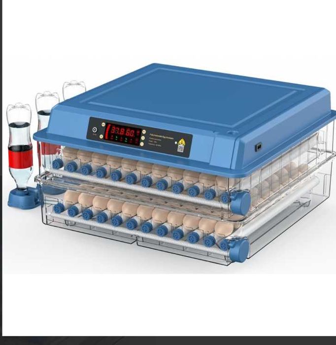 Інкубатор  автоматичний 220/12В цифровий, контроль вологості!