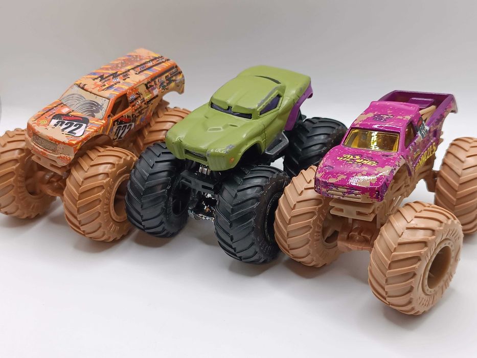 Zestaw 3x Monster Truck Hot Wheels #4