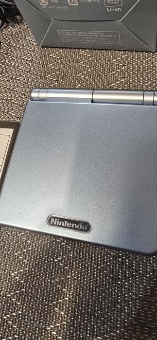 Game boy advance SP cały zestaw stan idealny