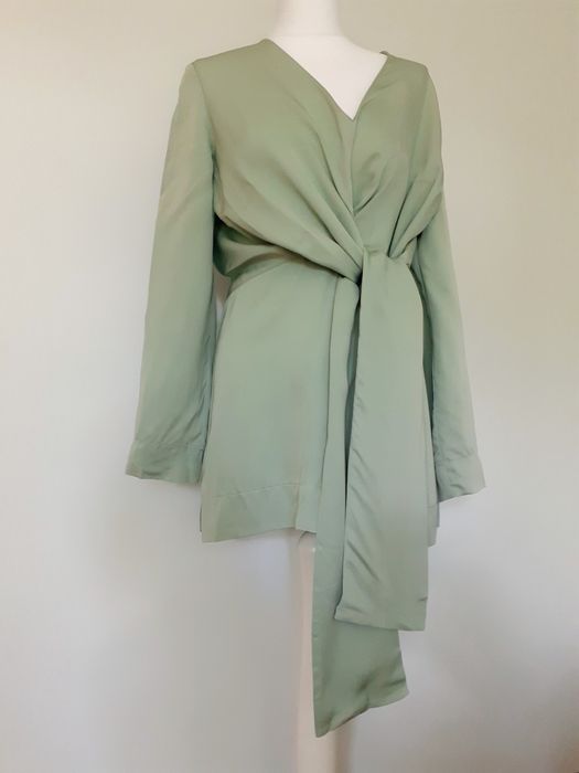 Nowa bluzka Zara L seledyn