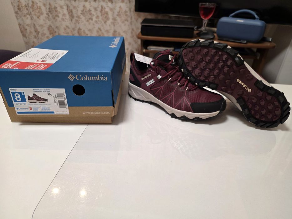 Женские ботинки Columbia PeakFreak II OUTDRY, р. 39,5, кроссовки трек.