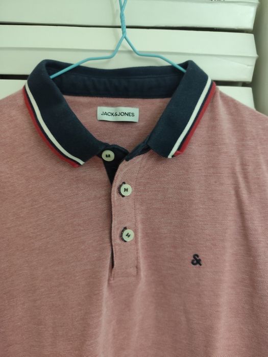 Мужское розовое поло Jack & Jones размер L.Поло мужское Easy размер М
Jack & Jones