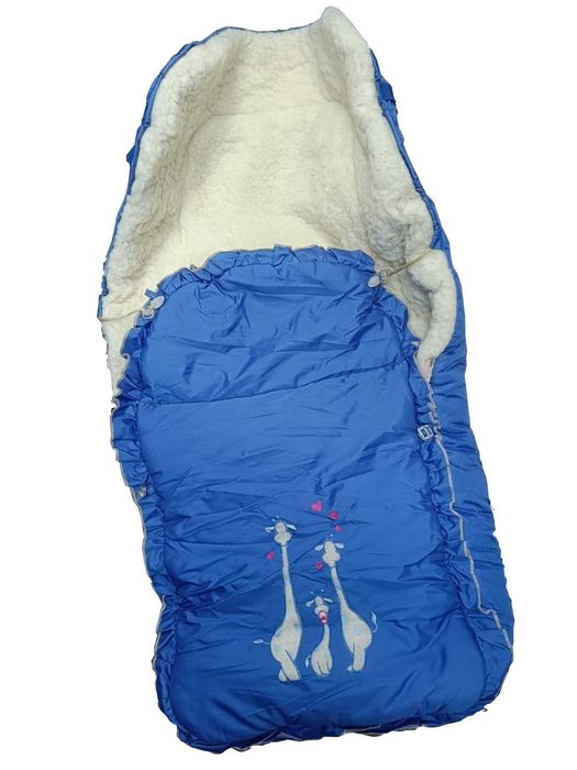 Конверт в для младенцев в коляску на меху, мех овчина