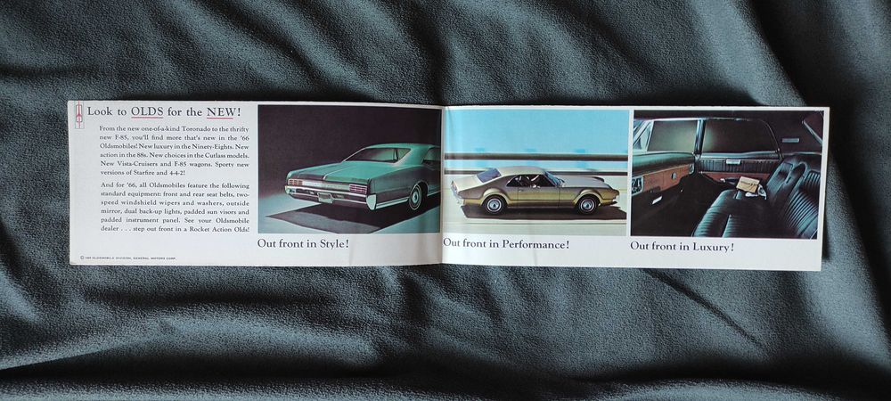 Prospekt Oldsmobile 1966