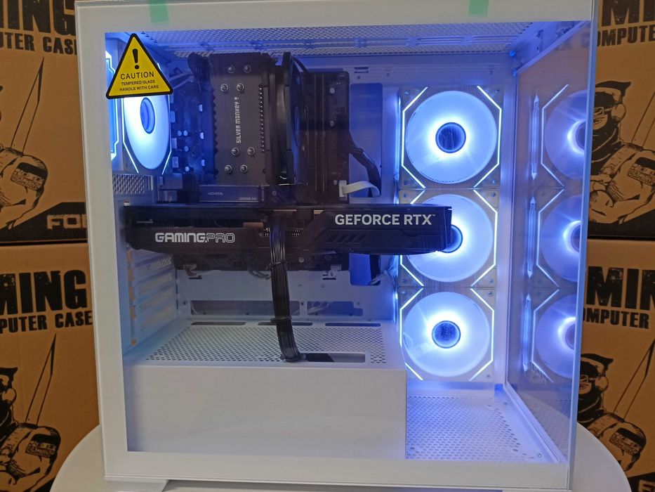 Nowy Komputer Gamingowy Ryzen 7 8700f Win11 32GB DDR5 2TB RTX 5070Ti