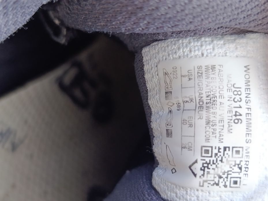 Merrell 39-40р. Жіночі трекінгові кросівки gore tex.