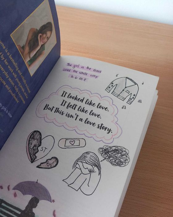 Livro "The places I´ve cried in public", Holly Bourne, em inglês