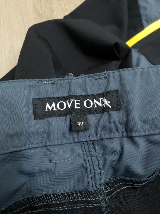 Spodnie trekking softshell outdoor turystyczne elastyczne Move On 40 L