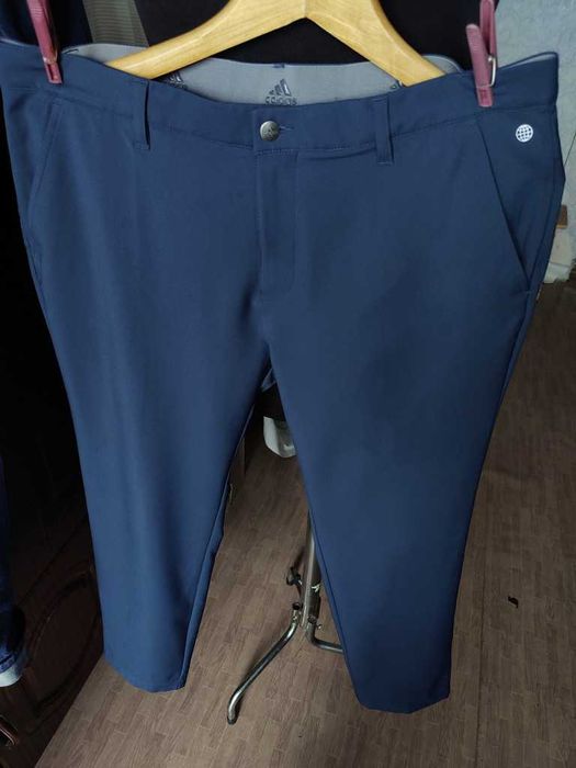 Джинсы (chino Adidas Golf w38 stretch dark blue.