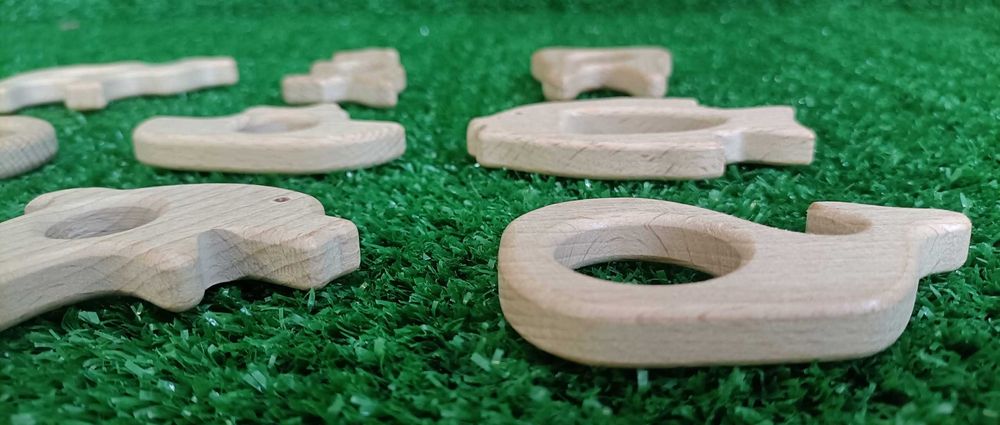 Zabawki Dla Małych Dzieci Drewniane 9szt Nowe Nr00311