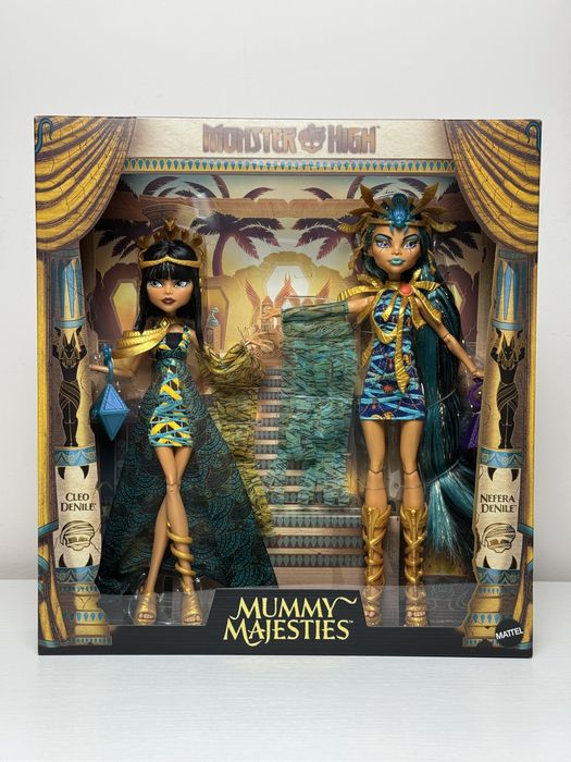 Монстер Хай Клео та Нефера Де Ніл набір Mummy Majesties
