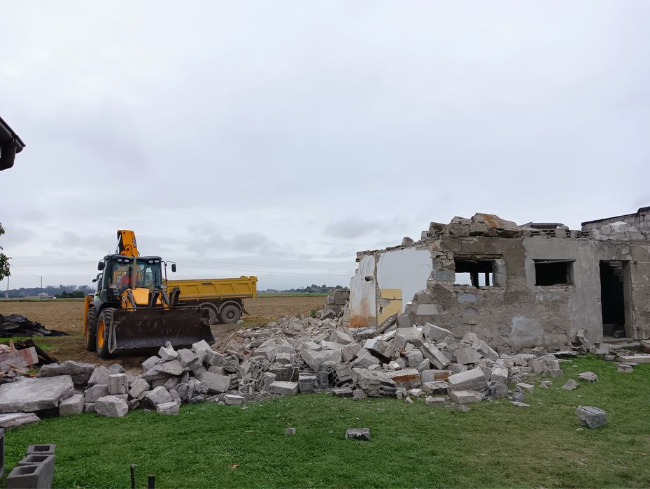 Rozbiórki, wyburzenia Torun Chelmno Swiecie Grudziadz