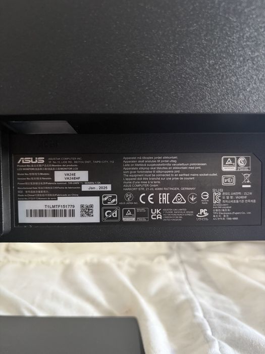 Kit pc gamer Rtx 5060 8GB ryzen 5 4500 monitor asus 24” 100 fps motherboard