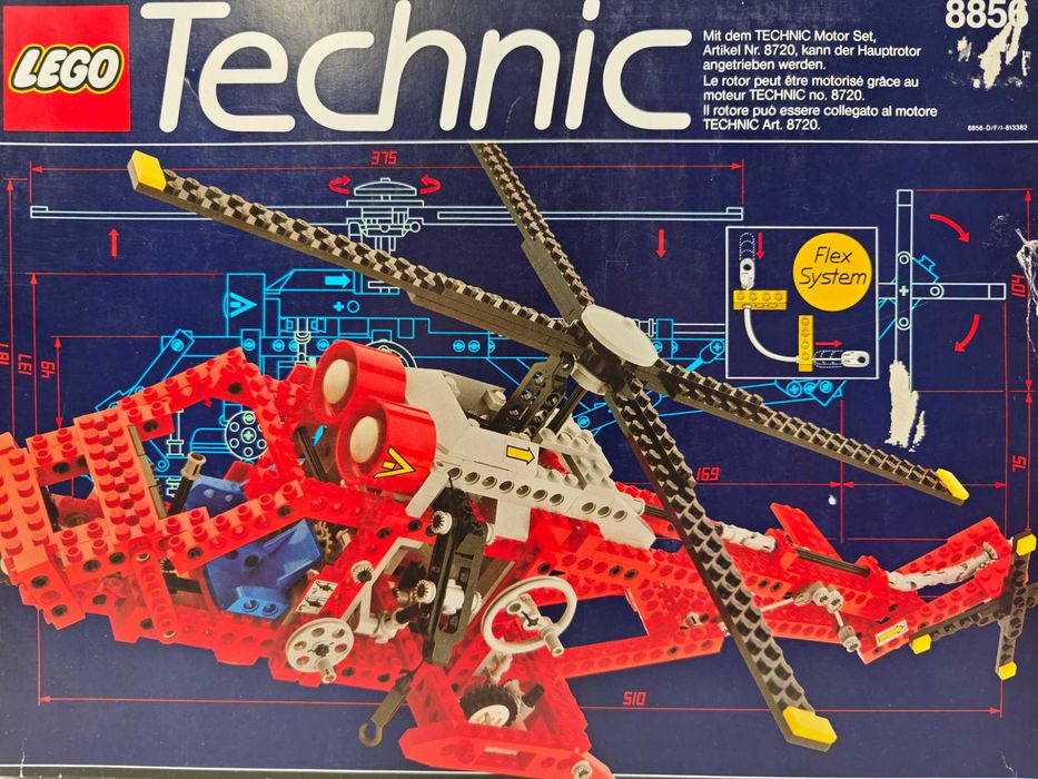 Lego Technic 8856 "Whirlwind Rescue"; 1991; [187]