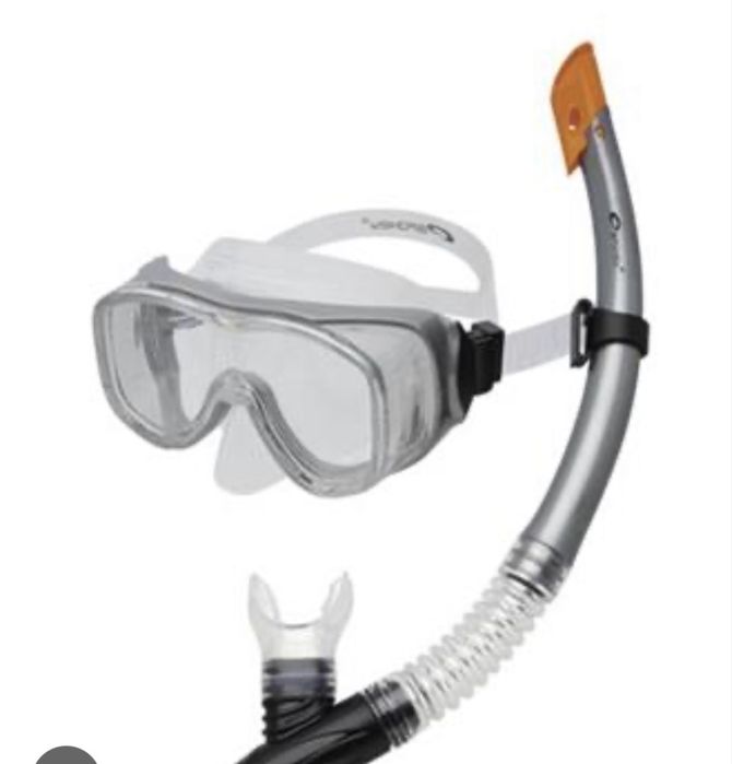 Zestaw maska do nurkowania gogle rurka + gratis okulary !