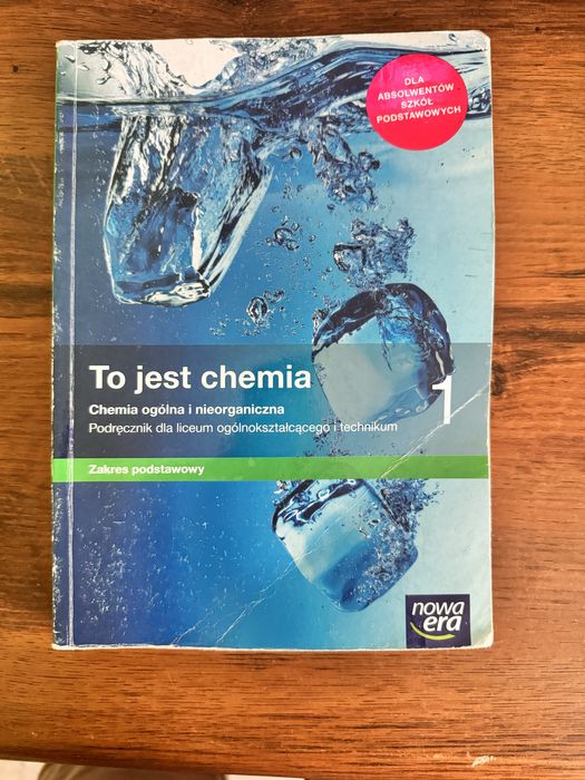 To jest chemia ogólna i nieorganiczna