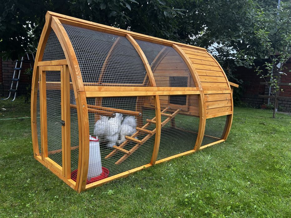 Mały kurnik, klatka dla królika