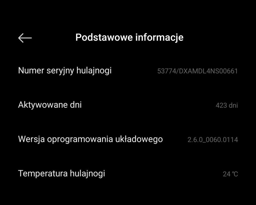 Hulajnoga xiaomi 2 gen 4lite