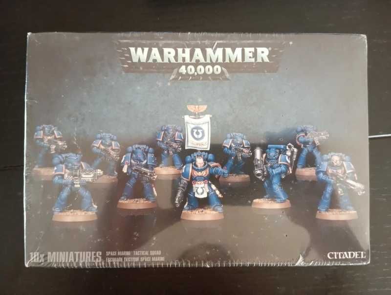 Warhammer 40k- space marine tactical squad- Selado