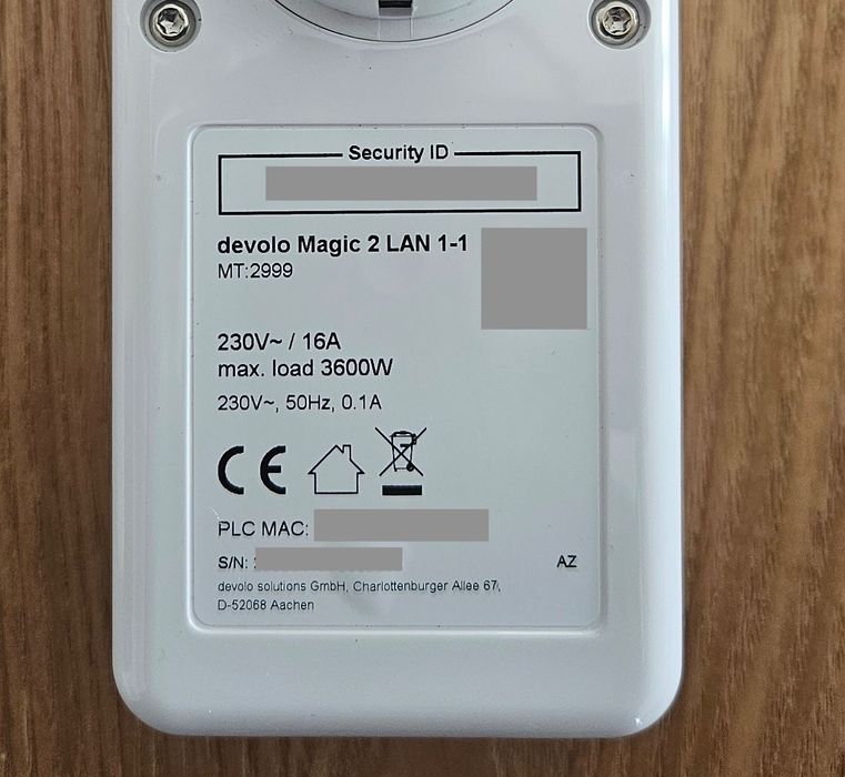 Devolo Magic 2 LAN até 2400 Mbps448430416163645442