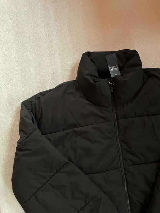 Новая куртка- пуховик abercrombie & fitch ( relaxed fit heavy puffer jacket in black ) c англии xl