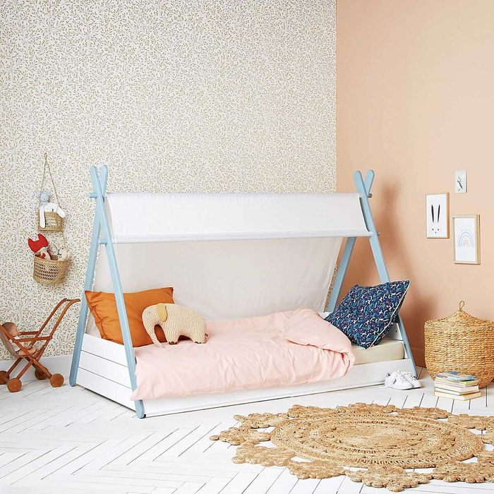 Cama Tipi de criança com estrado, SIFFROY (La Redoute) + colchão